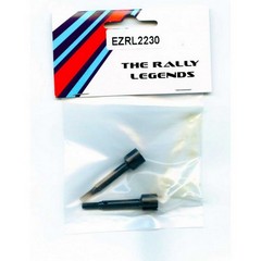 EZPower Rally Legends Axle (long) for Stratos' Rear (2 pcs)