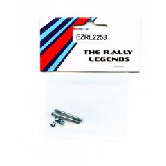 EZPower Rally Legends Shock Shafts For Rally Car (long) (2 pcs)