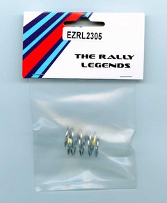 EZPower Rally Legends Molle Ammortizzatori Gialle Hard (2 pz)