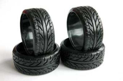 EZPower Rally Legends Set Gomme Drift V-Rage (4 pz) Medium