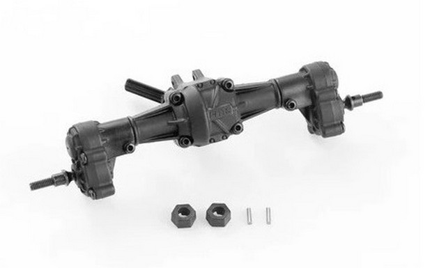 FMS FMSC3078 - 1/24 Smasher V1 - Rear axle assembly with differential set