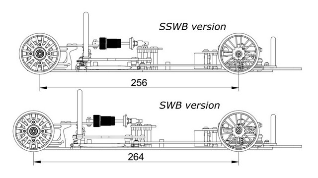 Fenix G56.2 - 235 - SSWB - Sphere Differential (Short Chassis 256mm)