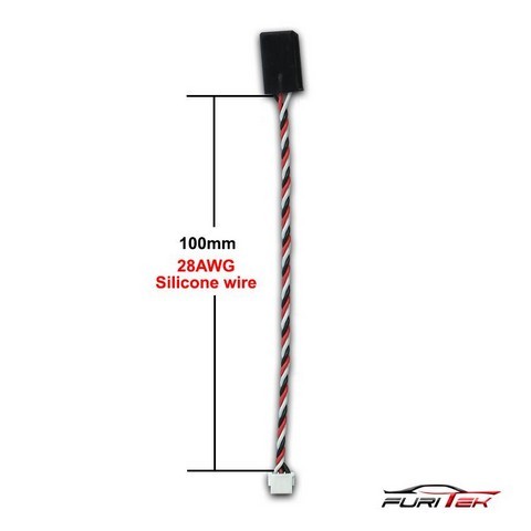 FuriTek FUK-2045 - High quality Servo to Jst Rx Conversion cable (100mm)