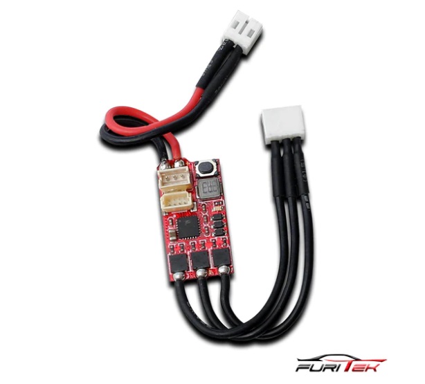 Furitek FUR-2123 - LIZARD V2 20A/40A Brushed/Brushless ESC For Kyosho Miniz 4x4 and Axial SCX24 With Foc Technology