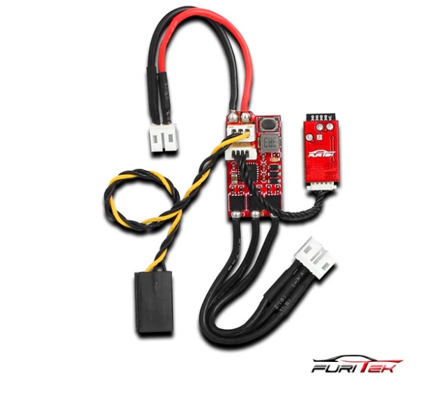 Furitek FUR-2124 - Combo of Furitek LIZARD V2 20A/40A Brushed/Brushless ESC for Kyosho Miniz 4X4 and AXIAL SCX24 With Bluetooth