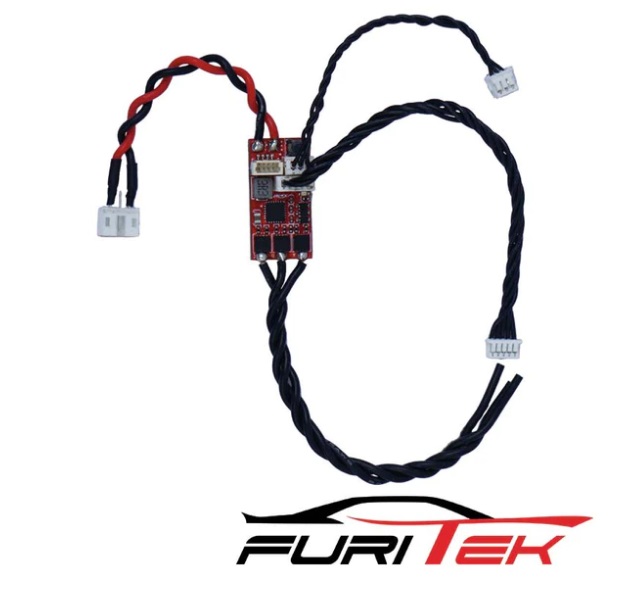 Furitek FUR-2196 - Cyclos 2S Lipo 20A/40A Brushless Sensored ESC for Drift/Race