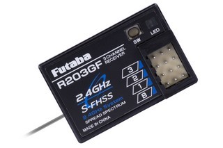 Futaba R203GF (S-FHSS) Receiver - Clicca l'immagine per chiudere