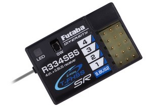 Futaba R334SBS (SR/T-FHSS/S.Bus2) Receiver