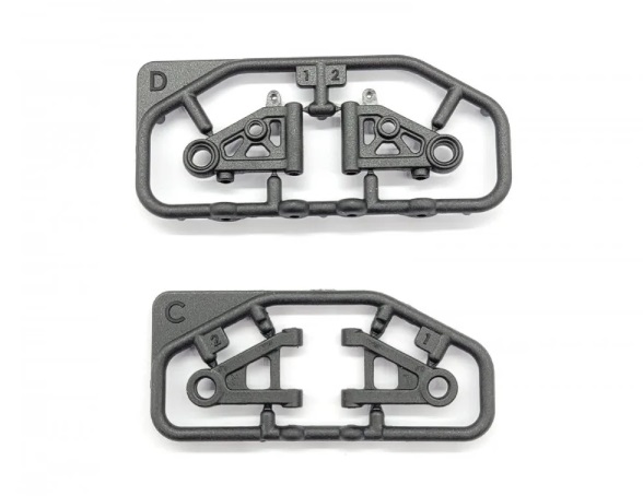 GL Racing GG-S-003 - Giulia front upper/lower arm