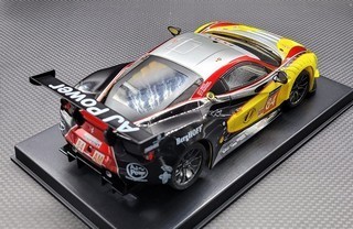 GL Racing 1/28 GL 488 GT3 body-010 (Yellow/Red)