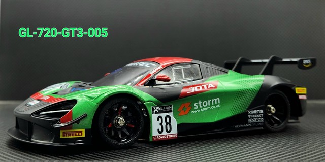GL Racing 1/28 GL 720S GT3 body-005 (38) Whelbase 102mm