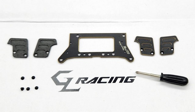 GL Racing GTR-OP-028 - GL-GTR Hybrid motor mount plate set (98 mm) - Clicca l'immagine per chiudere