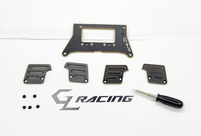 GL Racing GTR-OP-029 - GL-GTR Hybrid motor mount plate set (102 mm)