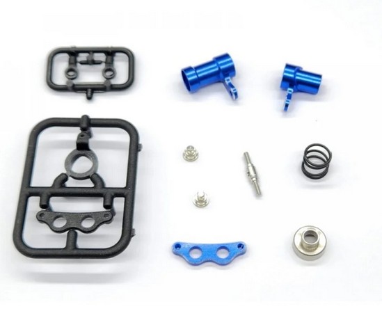 GL Racing GL-GTR-OP-030 - Alum. Dual Steering Arm with Servo Saver Set