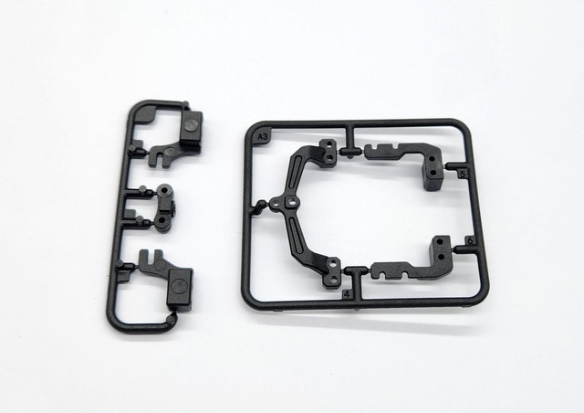 GL Racing GL-GTR-S-003 - Battery Holder Mount & L Clip Parts