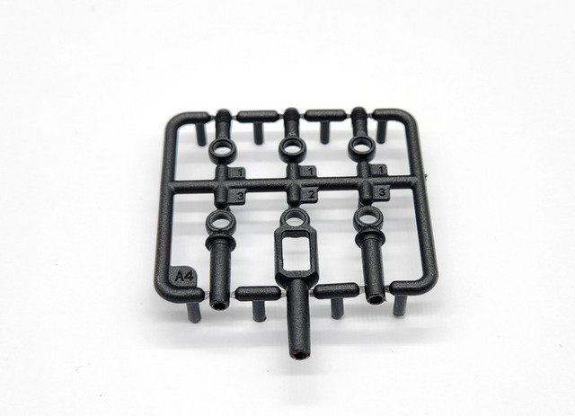 GL Racing GL-GTR-S-004 - Central Parts & Side Damper Parts