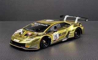 GL Racing 1/28 GL Lamborghini GT3 body-006 (Chrome Gold)