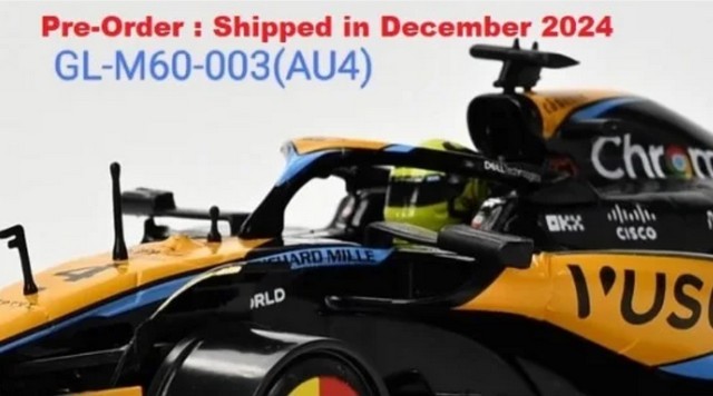 GL Racing GL-M60-003 - 1/28 GL Formula One body (AU4)
