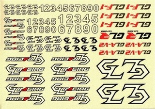 GL Racing GL Sticker (210x150mm)