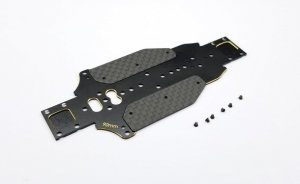 GL Racing GLA-V2-90mm Narrow Brass Chassis