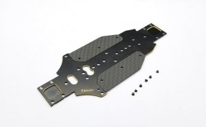 GL Racing GLA-V2-94mm Narrow Brass Chassis