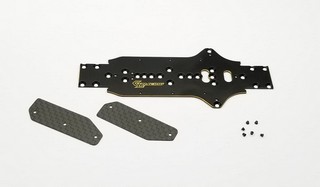 GL Racing GLA-V2 Narrow Brass Chassis