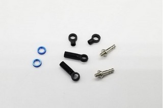 GL Racing GLF screw adjustable dampers with piston rod