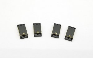 GL Racing GLF-1 Brass Left/Right plates - (2.0g x 4pcs)