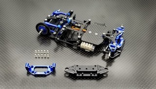 GL Racing Alu.Front Lower Arms For GLR