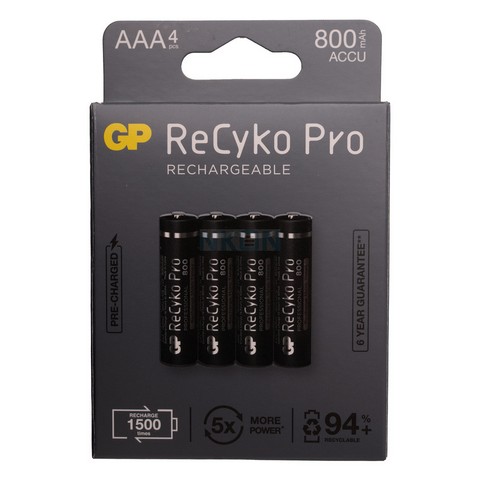 GP 4 AAA GP ReCyko PRO - 800mAh