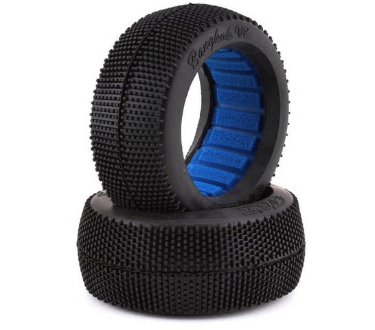 Hot Race 001-0122 - PAIR OF BUGGY TYRES BANGKOK V2 SOFT + INS