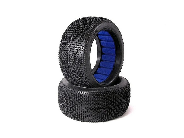 Hot Race 001-0622 - PAIR OF BUGGY TYRES VESUVIO SOFT +INS