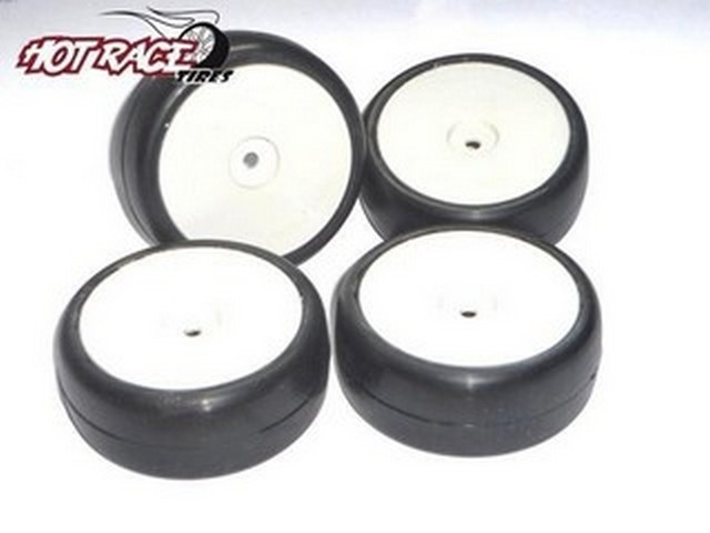 Hot Race 008-0011 - Touring EP Rubber Tires 1:10 Shore 32 Carpet