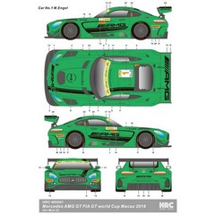 HRC Mercedes AMG GT3 FIA GT World Cup Macau2016 Decals Sets - Clicca l'immagine per chiudere