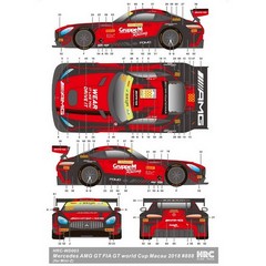 HRC Mercedes AMG GT3 FIA GT World Cup Macau2016 Decals Sets