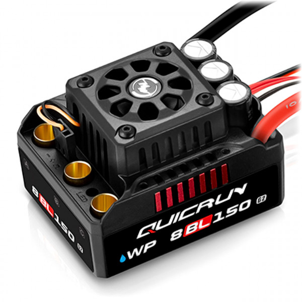 Hobbywing 30109003 - QuicRun WP8BL150 G2 Brushless ESC 150A 3-6s fr 1:8