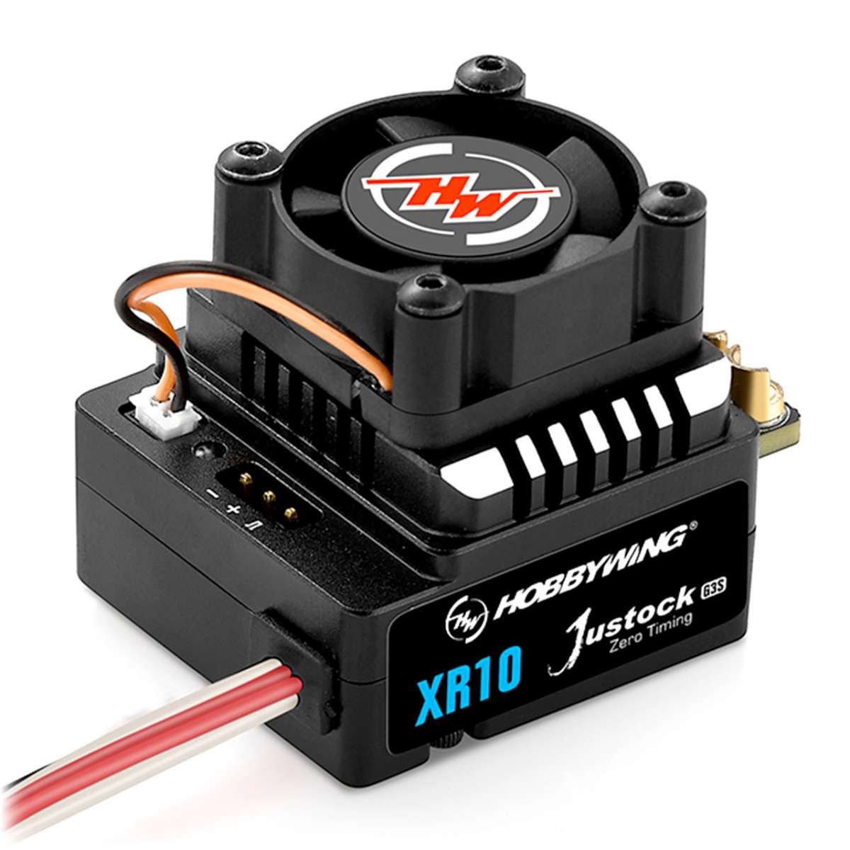 Hobbywing 30112005 - Xerun XR10 Justock G3S Brushless ESC 60A, 2s-3 LiPo, BEC 4A