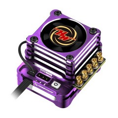 Hobbywing 30112616 - Xerun XD10 Pro Purple Brushless Drift ESC 100A, 2s LiPo