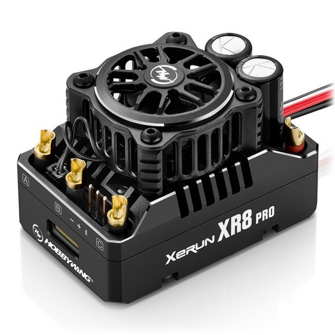 Hobbywing 30113400 - Xerun XR8 Pro G3 Brushless ESC 200A, 2-4s LiPo, BEC 6A