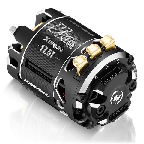 Hobbywing 30401748 - Xerun V10 Brushless Motor G4R (2-3s) 17.5T Sensored for 1:10