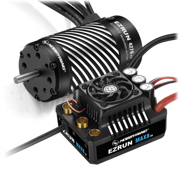 Hobbywing 38010405 - Ezrun MAX8 G2 Combo with 4278SD 2250kV - Clicca l'immagine per chiudere