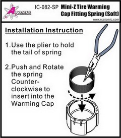 Atomic Mini-Z Tire Warming Cap Fitting Spring (Soft)