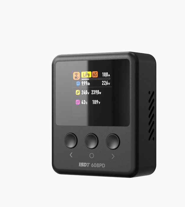 ISDT 608PD - DC 240W Smart Charger with DC/PD Dual Input