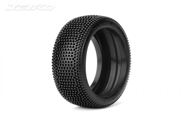 Jetko JK1002S4 - Block In Soft 1:8 Buggy (4) Tyres only