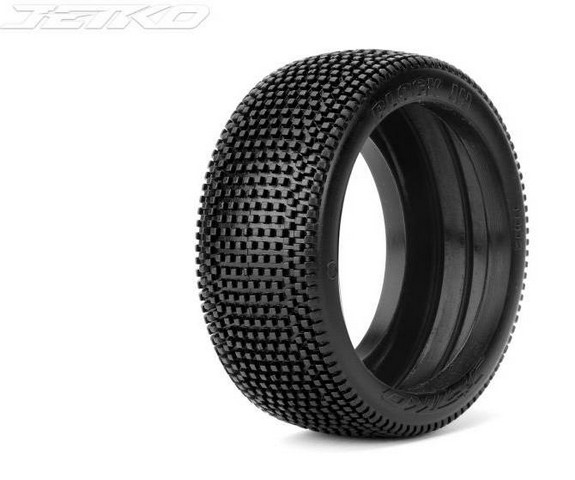 Jetko JK1002SS4 - Block In Ultra Soft 1:8 Buggy only tires (4)
