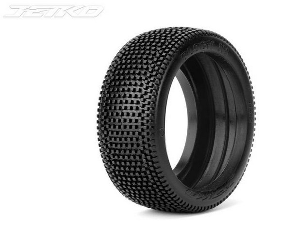 Jetko JK1002US4 - Block In Ultra Soft 1:8 Buggy only tires (4)