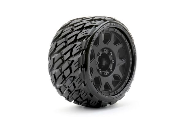 Jetko JK1603CBMAXX - Extreme Tyre for Maxx Low Profile Rockform Belted 3.8" Black Rim (2)
