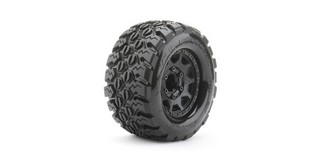 Jetko 2802CBARM - Extreme Tyre MT King Cobra Arrma Granit Black Rims (2)