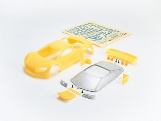 Jomurema 280355 - JR-GT01 Car Body Set - Yellow