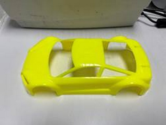 Jomurema 280355 - JR-GT01 Car Body Set - Neon Yellow